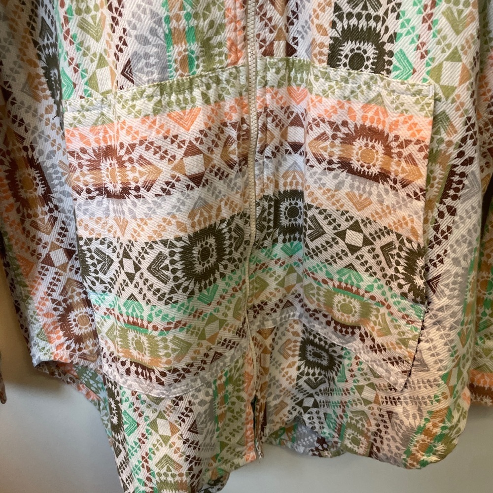 Kavu Multicolor Patterned Jacket Size Medium - image 7